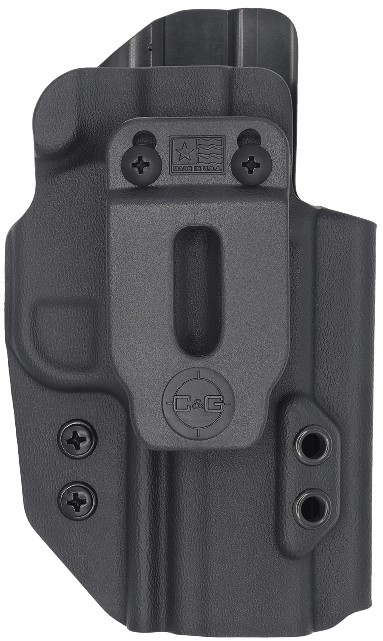 C&G Holsters 1698100 Covert  IWB Black Kydex Belt Clip Fits FN 509/Tactical Right Hand