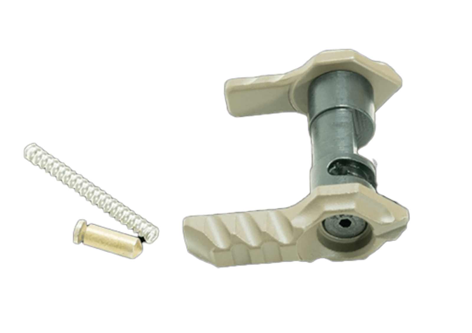 Timber Creek Outdoors GAMBISSD Greyman Safety Selector Desert Aluminum