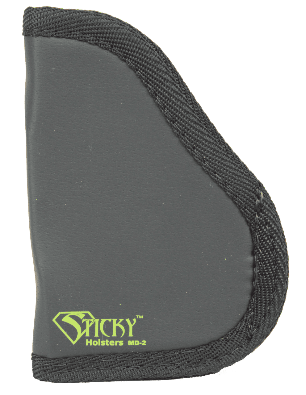 Sticky Holsters MD2 MD-2  Black/Green Latex Free Rubber Fits S&W Shield Ambidextrous