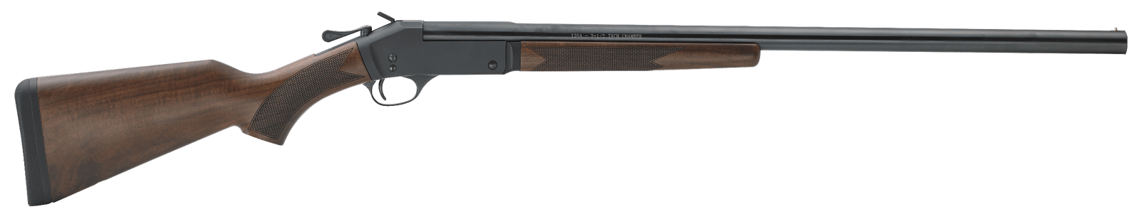 Henry H01520 Single Shot  20 Gauge with 26" Barrel, 3" Chamber, 1rd Capacity, Blued Steel Finish & American Walnut Stock Right Hand (Full Size)