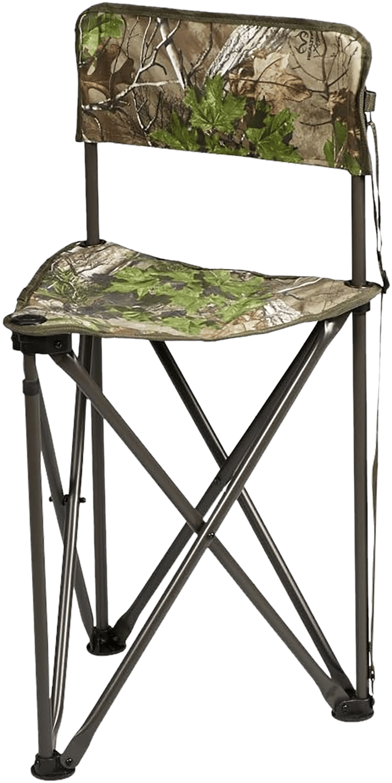 Hunters Specialties HS1001531 Tripod Camochair  Folding Mossy Oak Bottomland Steel/Polyester