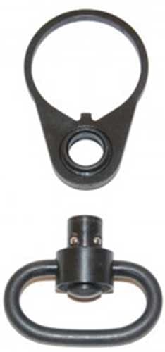 GUNTEC QD SINGLE POINT SLING ADAPTER W/QD SWIVEL BLACK