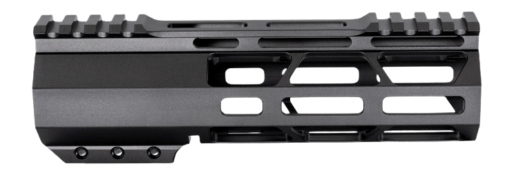JE MACHINE PS-223MLK7JBLK   7" AR15 MLOK SLIM HGRD