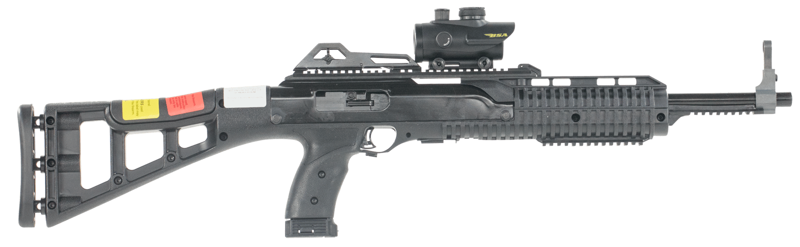 Hi-Point 4095TSRD 4095TS Carbine 40 S&W Caliber with 17.50" Barrel, 10+1 Capacity, Black Metal Finish, Black All Weather Molded Stock & Black Polymer Grip Right Hand Includes Red Dot