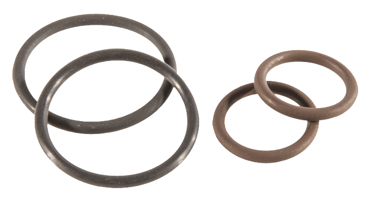 SilencerCo AC87 Delta O-Ring Pack  Rubber Black 4 Per Pack
