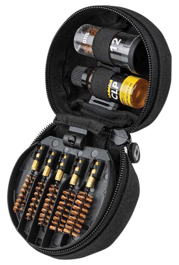 Otis FG750 Tactical Cleaning System Multi-Caliber 12 Gauge/Black Compact Soft Pack Case