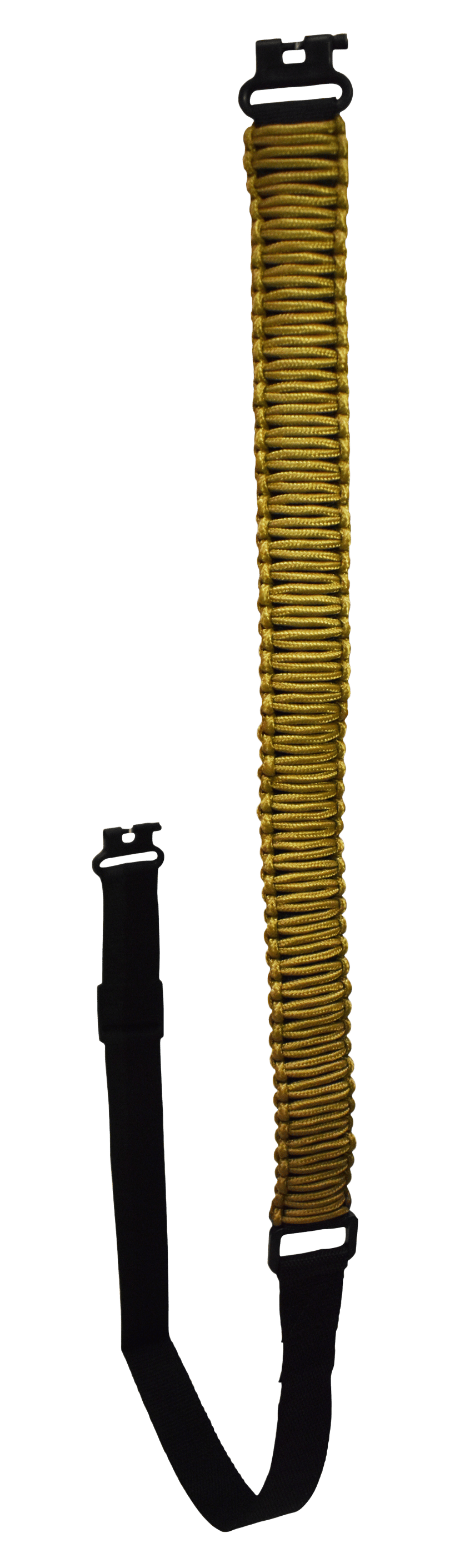 Outdoor Connection PXPBCBDS Express Sling Coyote Brown/Black Paracord 46" OAL Adjustable Rifle/Shotgun