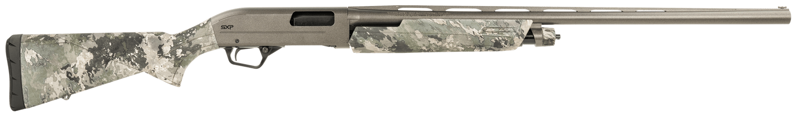 Winchester Repeating Arms 512447292 SXP Hybrid Hunter 12 Gauge 3.5" Chamber 4+1 (2.75") 28", Gray Barrel/Rec, TrueTimber VSX Furniture, TruGlo Fiber Optic Sight, Includes 3 Invector-Plus Chokes