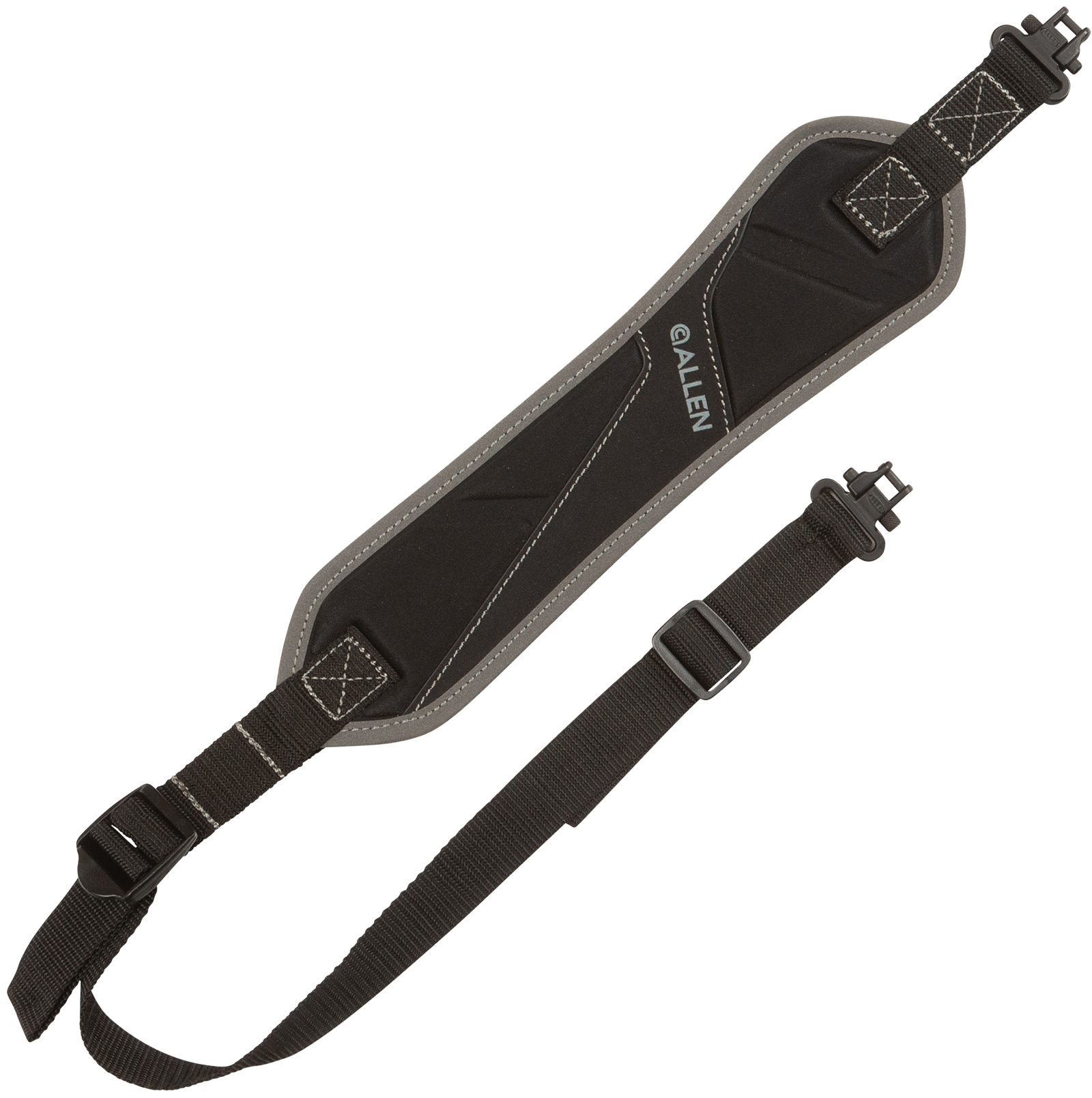 Allen 8284 Glenwood Lightweight Black Nylon Webbing with Foam Padding Rifle/Shotgun