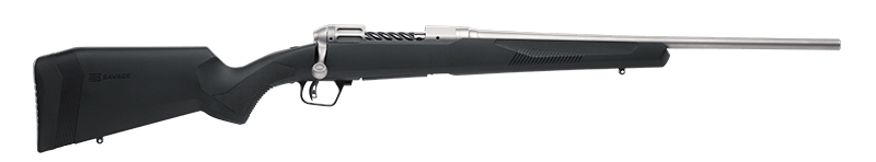 Savage Arms 57075 110 Lightweight Storm 6.5 Creedmoor 4+1 20", Matte Stainless Metal, Black Synthetic Stock