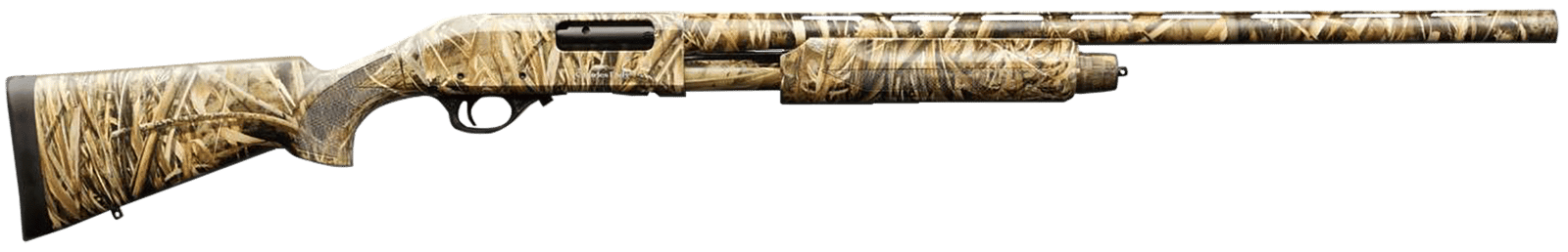 Charles Daly 930406 301  Full Size 12 Gauge Pump 3" 4+1 28" Overall TrueTimber DRT Vent Rib Barrel, Aluminum Grooved Receiver, Fixed TrueTimber DRT Synthetic Stock, Beretta/Benelli Mobil Choke System