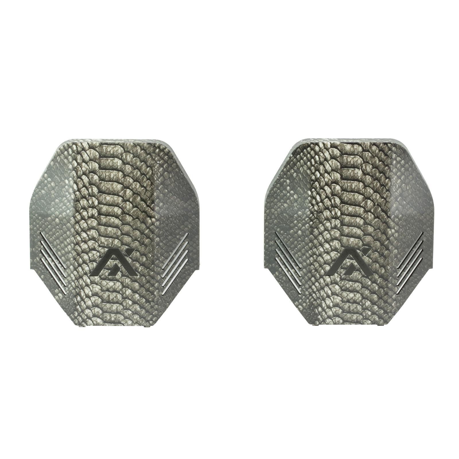AXIL MX PLATE 1 SET BLACK VENOM