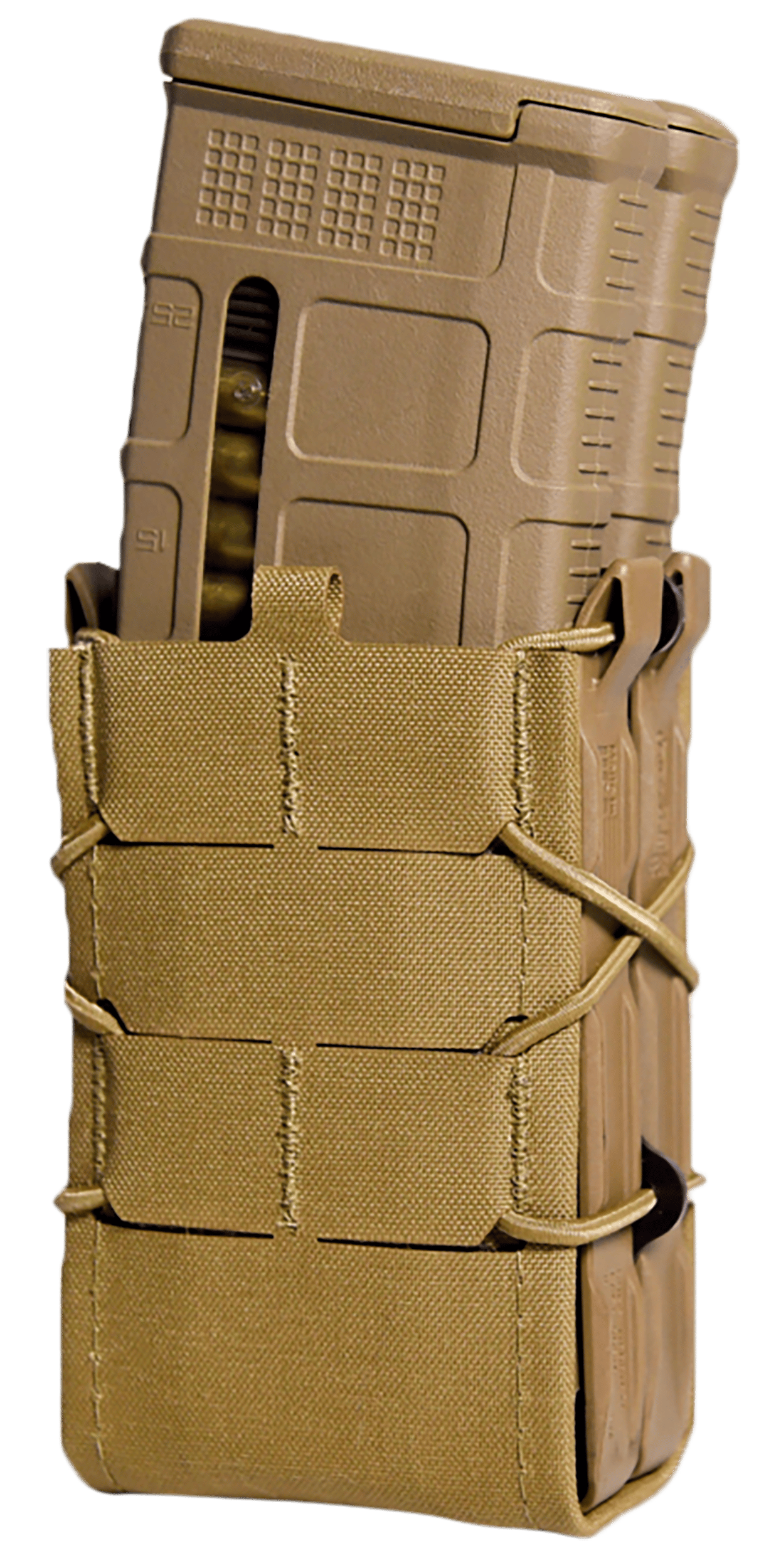 High Speed Gear 242R00CB TACO X2R Gen 2 Coyote Brown Nylon Laminate MOLLE Mount Rifle