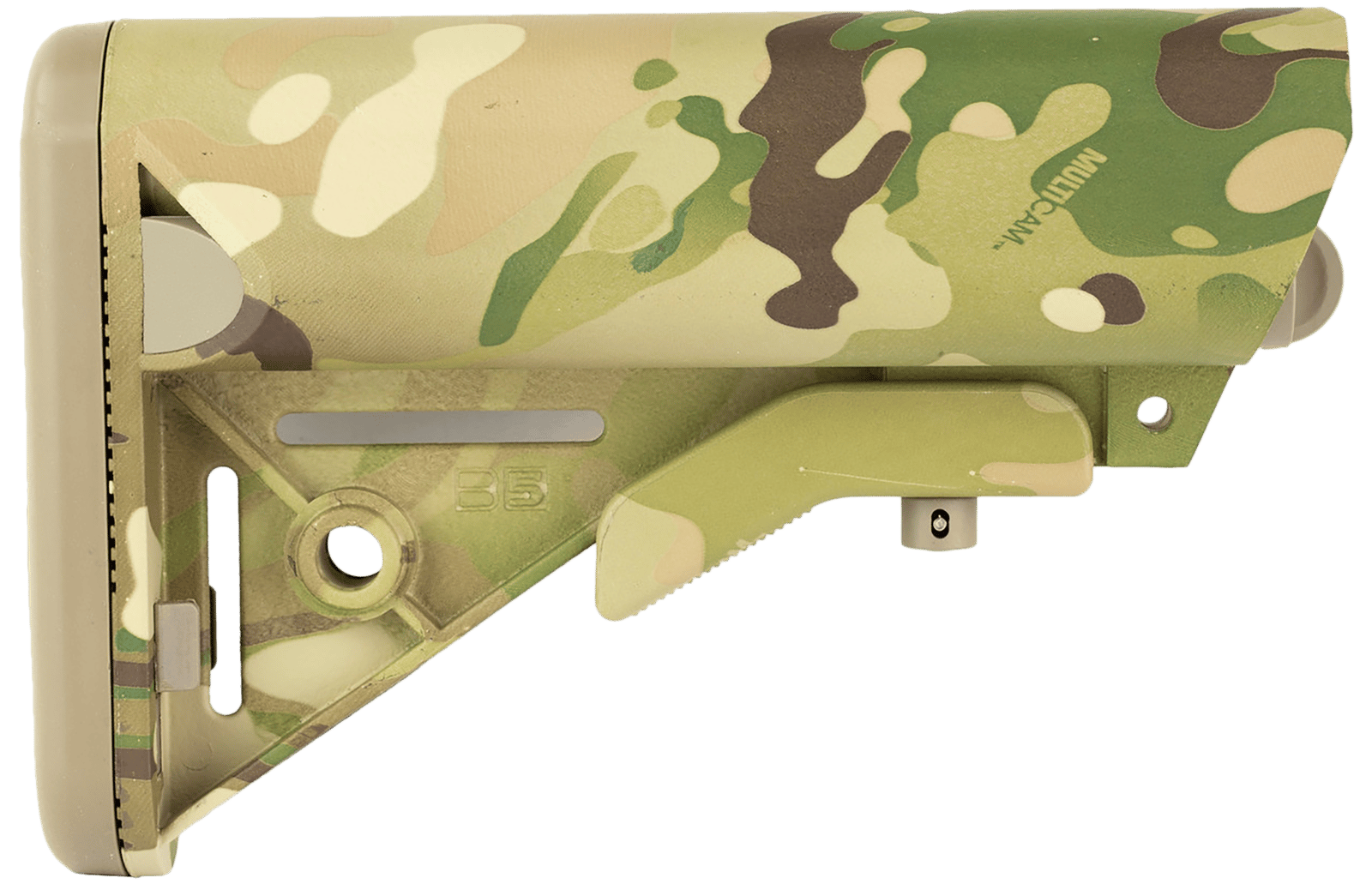 B5 Systems SOP1078 Enhanced SOPMOD Multi-Cam Synthetic for AR-Platform with Mil-Spec Receiver Extension (Tube Not Included)