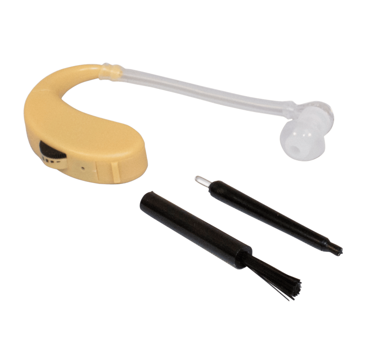 Walker's GWPUE1001 Ultra Ear BTE Hearing Enhancer Plastic 105 dB Behind the Ear Natural