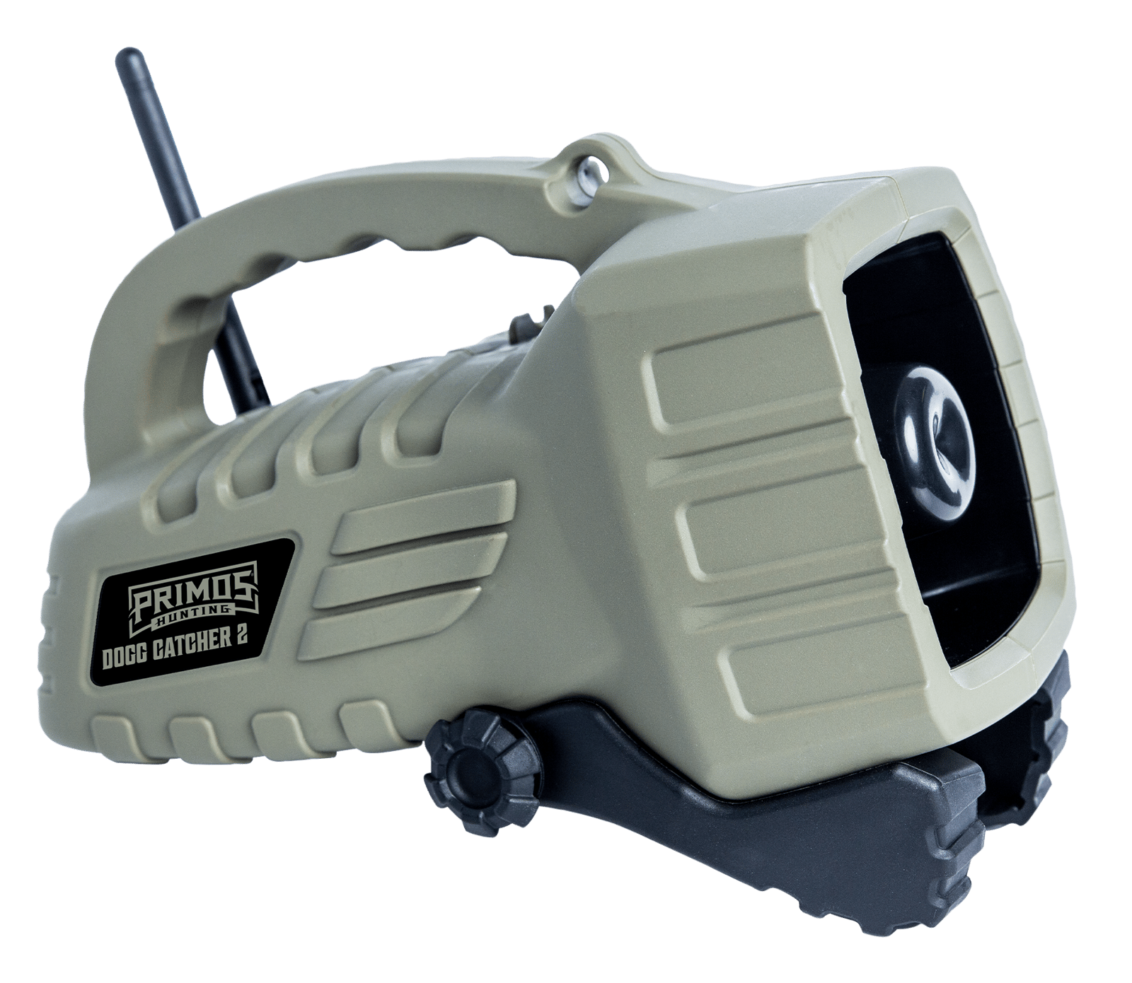 Primos 3851 Dog Catcher 2  Electronic Call Multiple Sounds Attracts Predator Attracts Multiple Features Integrated Remote Green