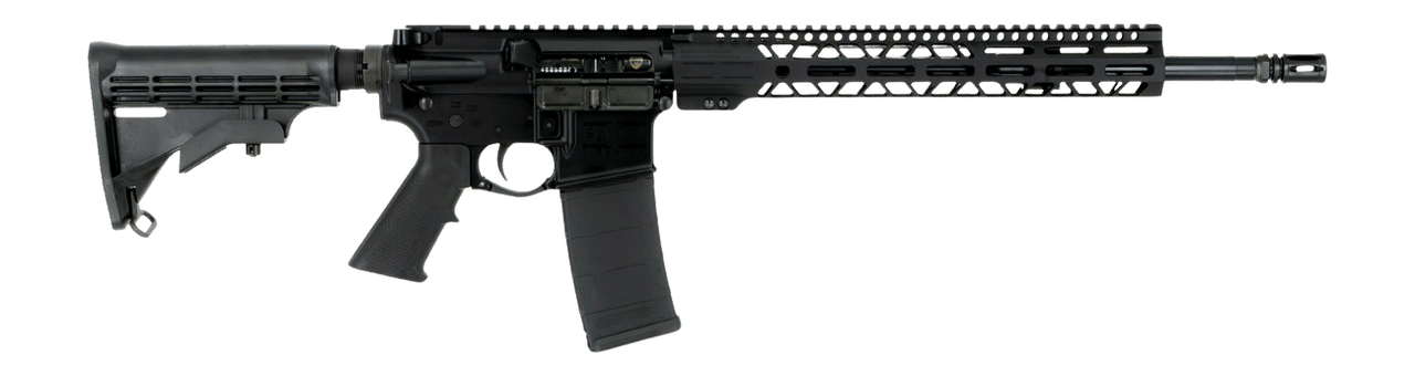 Faxon Firearms FXSPT55616SA13 Sport  5.56 NATO 30+1 16" Black Nitride SOCOM Threaded Barrel, Black Aluminum Receiverw/ Picatinny Rail, M-LOK Handguard, M4 Mil-Spec Black Polymer Stock, A2 Style Grip