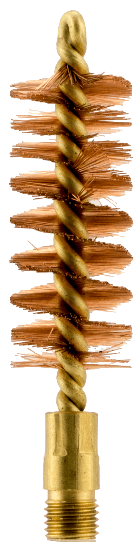 Pro-Shot 28S Bore Brush  28 Gauge Shotgun #5/16-27 Thread Bronze Bristles Looped Tip Brass Core