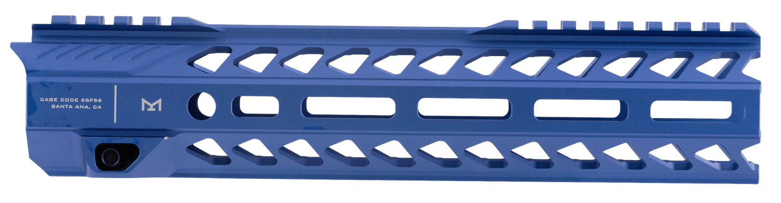 Strike STRIKERAIL Strike Rail  AR-15 Blue Aluminum 10" M-LOK
