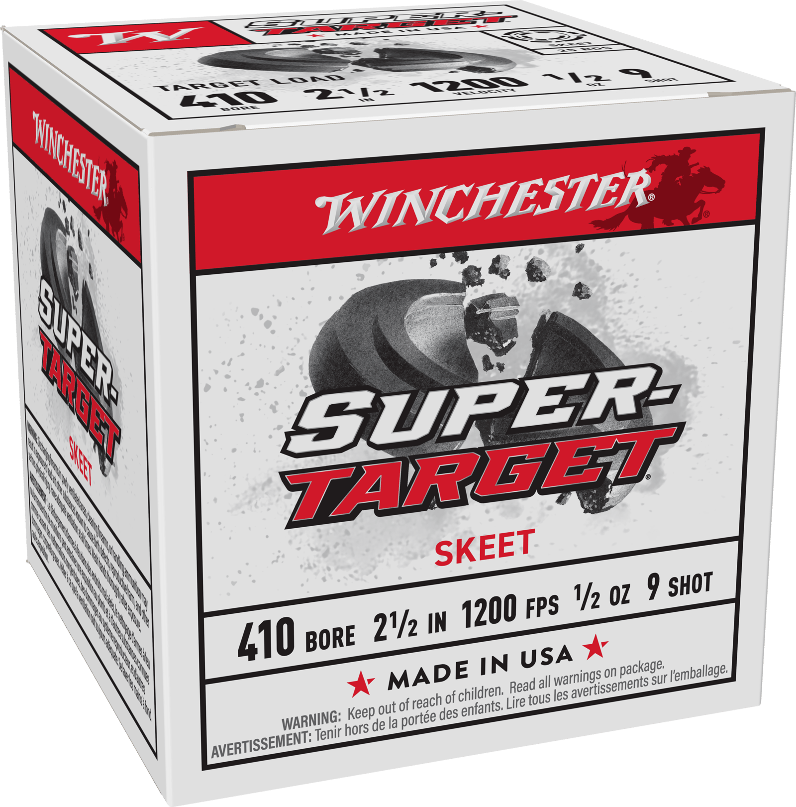 WIN TRGT419   410BORE 2-1/2"  1/2OZ  9   25/10