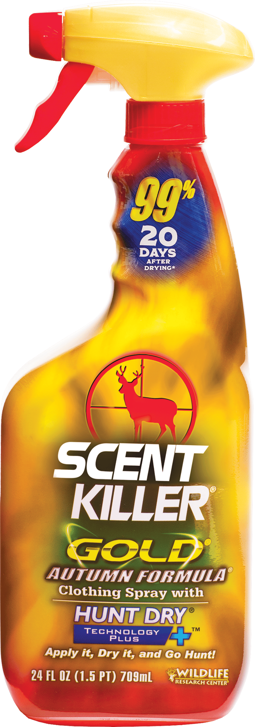 Wildlife Research 1275 Scent Killer Gold Autumn Formula Odor Eliminator 24 oz Trigger Spray