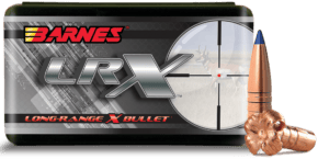 Barnes Bullets 30311 LRX  30Cal 208gr LRX Boat Tail 50 Per Box/10 Case