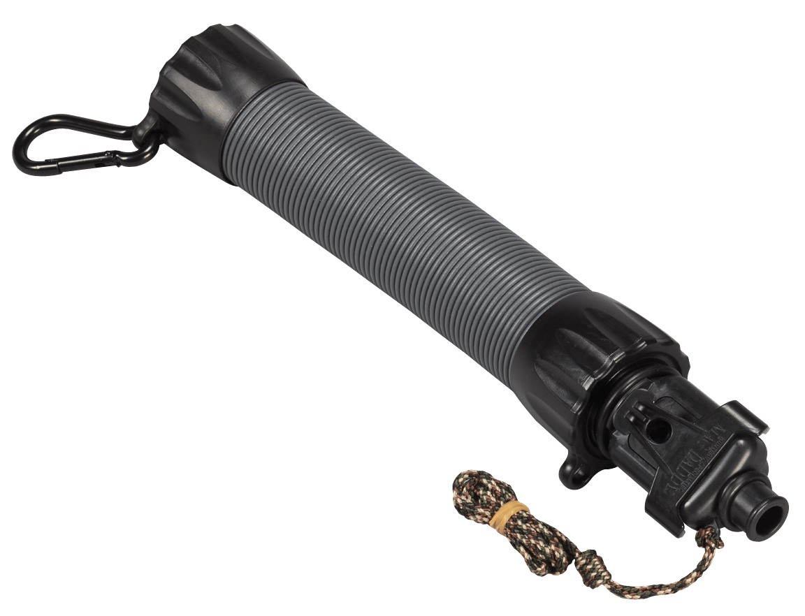 Wayne Carlton's Calls 70374 Qwik Bugle Mac Daddy Combo Tube Call Attracts Elk Black Plastic
