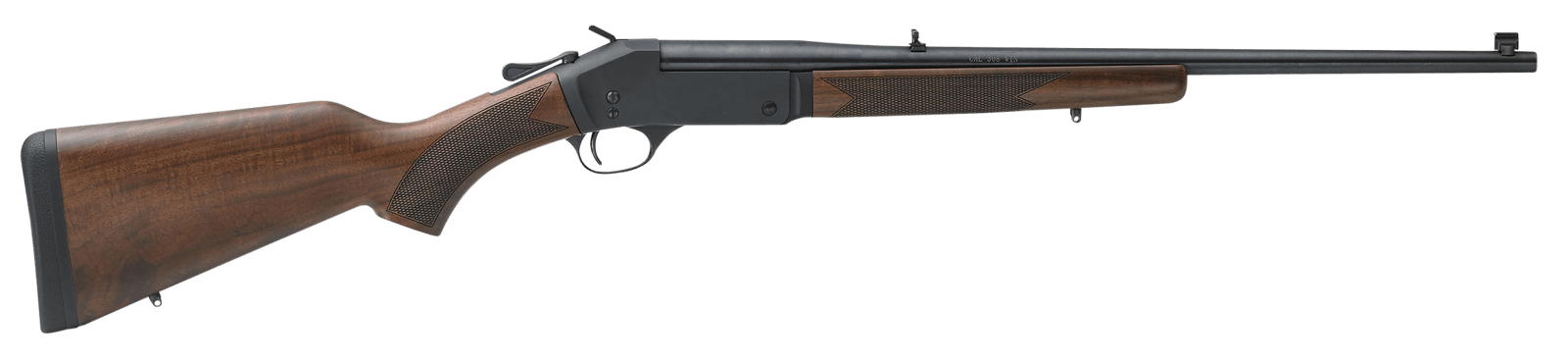 Henry H015350 Single Shot  350 Legend Caliber with 1rd Capacity, 22" Barrel, Overall Blued Metal Finish & American Walnut Stock, Right Hand (Full Size)