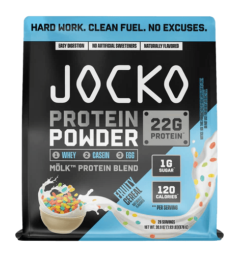 JOCKO 29248 FRUITY CEREAL PROTEIN POWDER BAG