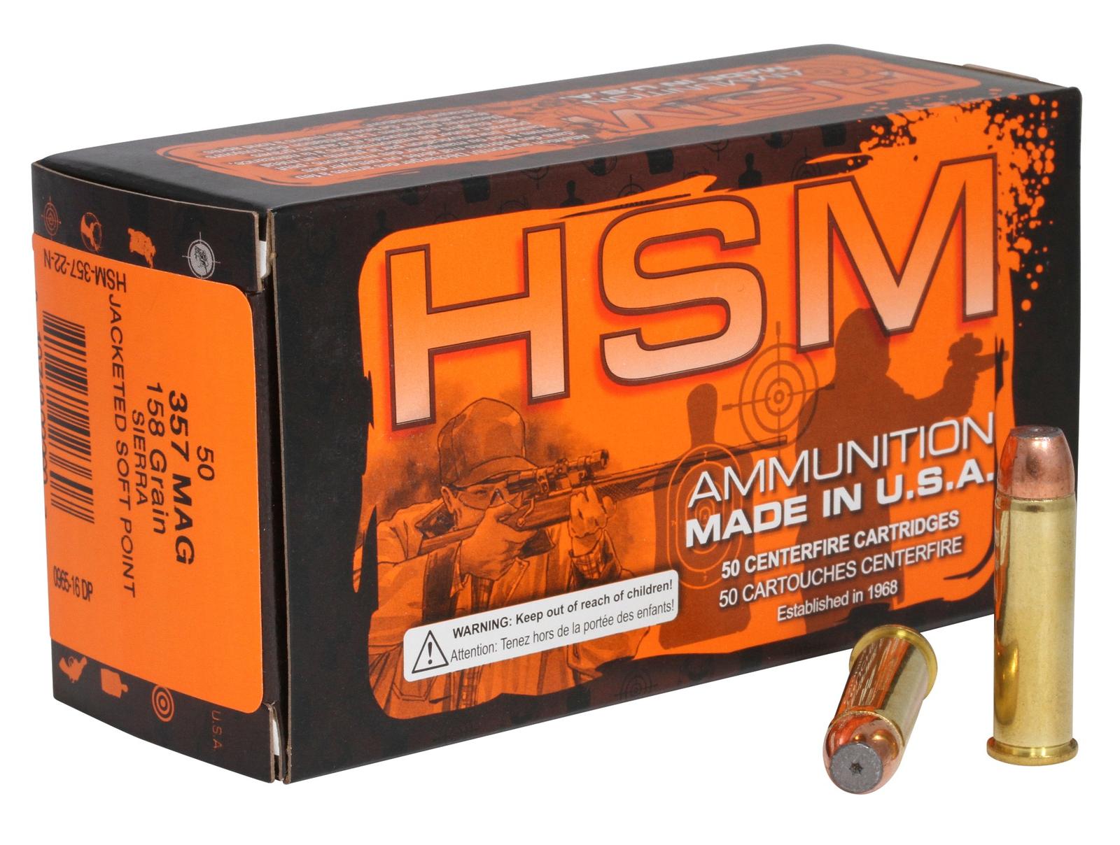 HSM 416N20 Pro Pistol  41 Rem Mag 210 gr Jacketed Hollow Cavity 20 Per Box/ 20 Case