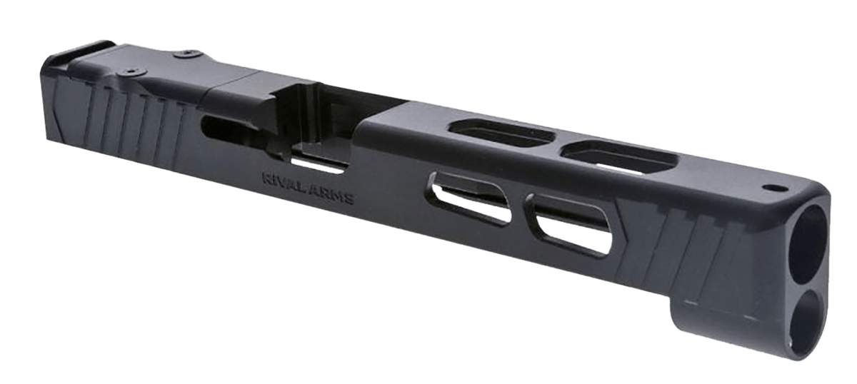 Rival Arms RA10G706A Precision Slide A1 fits Glock 34 Gen4 Docter Cut Black QPQ Case Hardened 17-4 Stainless Steel