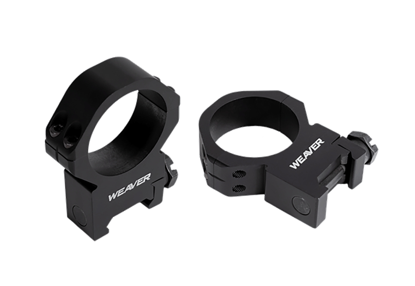 Weaver Mounts 99520 Precision Tactical  Black Aluminum 30mm Tube Low
