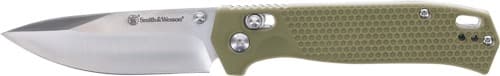 S&W KNIFE 24/7 PIVOT LOCK DROP POINT 3.3" SS/GRAY