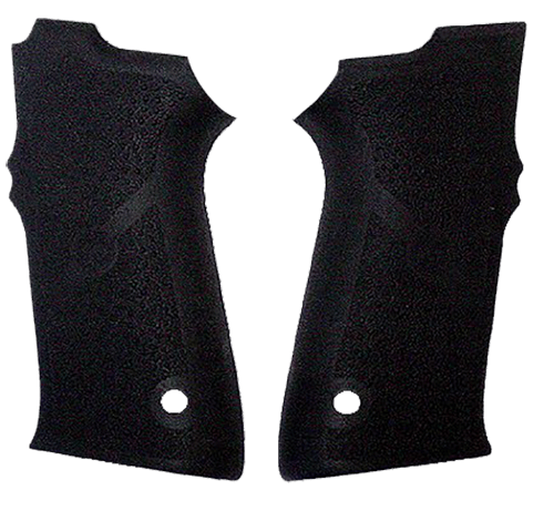 Hogue 40010 Grip Panels  Black Rubber for S&W 5906, 4006