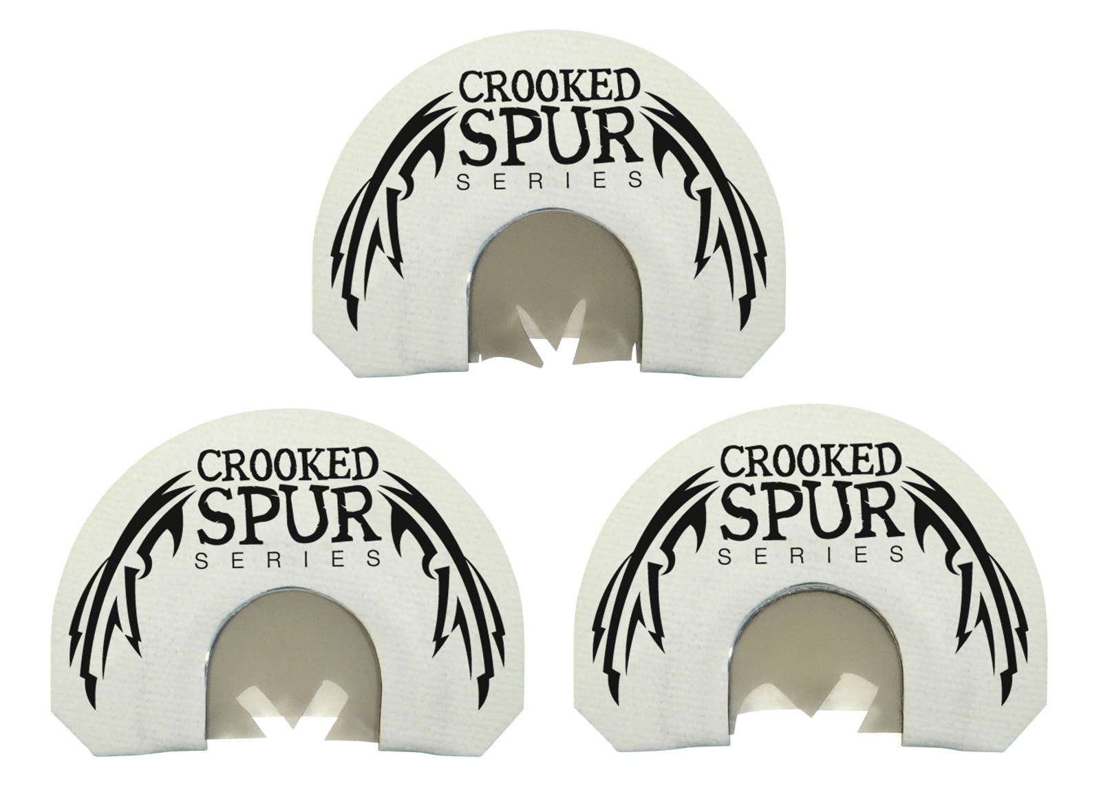 Foxpro CSGSCOMBO Crooked Spur Ghost Spur Combo Diaphragm Call, Attracts Turkey,  Triple Prophylactic Reeds