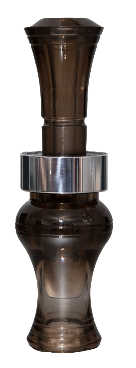 Echo Calls 77750 Timber  Double Reed Mallard Sounds Attracts Ducks Smoke Gray Polycarbonate