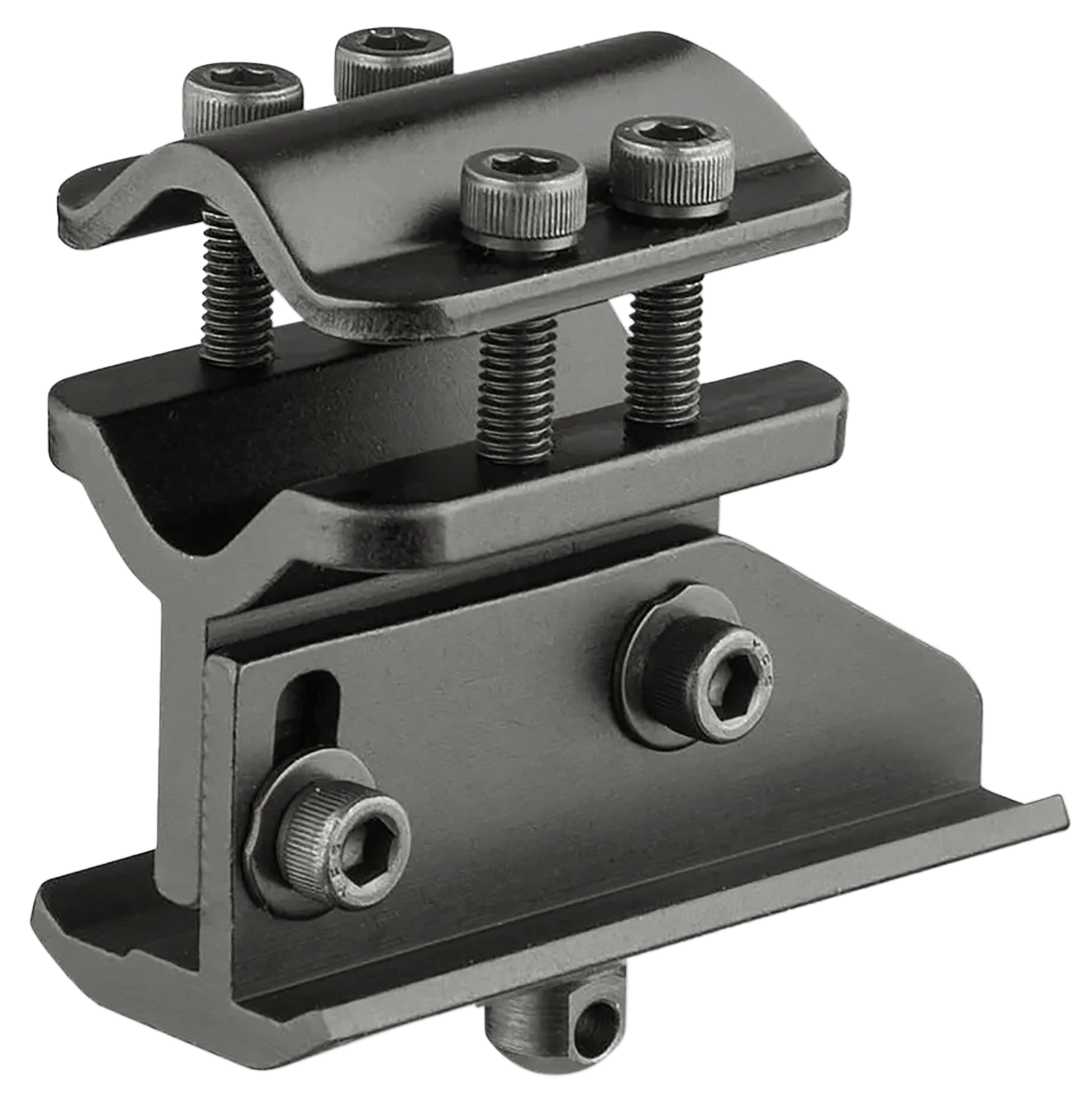 Harris Bipods 4 No. 4 Bipod Adapter Universal Barrel Mount Black Steel