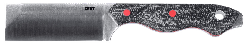 CRKT 4037 Razel  2.97" Fixed Plain Satin D2 Steel Blade/Weathered Resin Infused Fiber Handle Includes Sheath