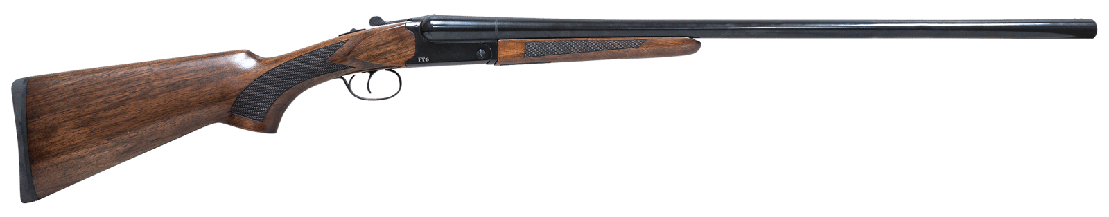 Pointer FT61228 FT6 Field Trek Full Size 12 Gauge Break Open 3" 2rd 28" Blued Side By Side Barrel, Blued Steel Receiver, Fixed Walnut Stock, Ambidextrous