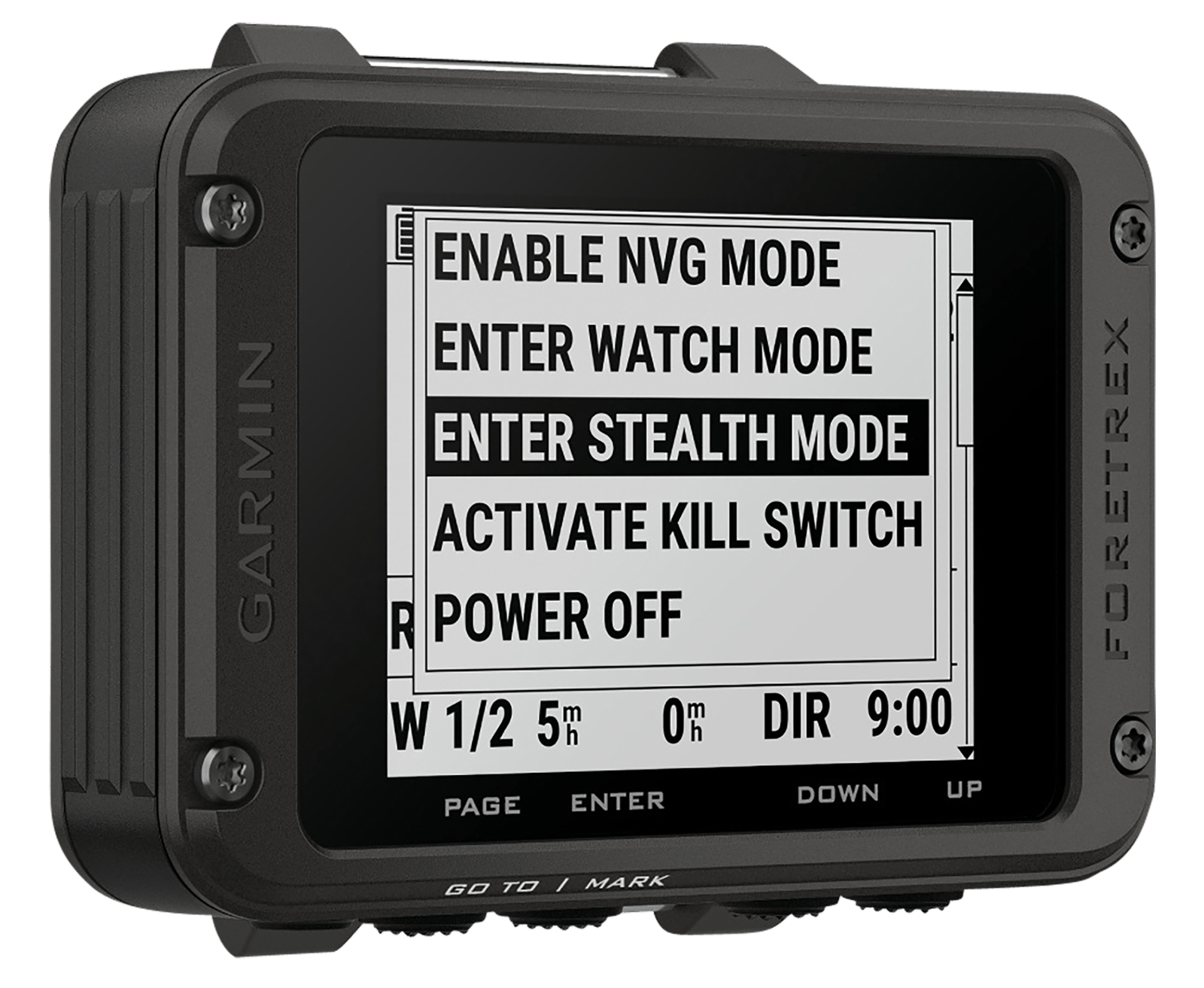 Garmin 0100275900 Fortex 801  GPS Navigation Black Monochrome MIP Display
