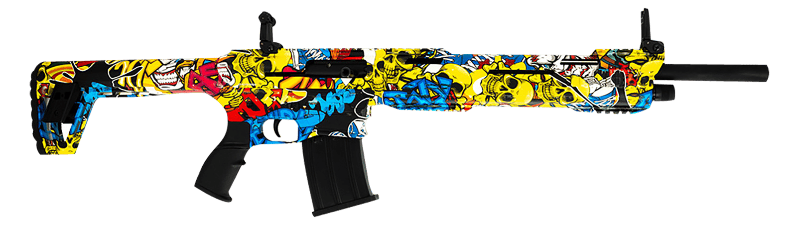Tokarev USA 21000173 TAR  12 Gauge Semi-Auto 3" 5+1 18.50" Black Steel Barrel, Urban Camo Receiver & Cheek Riser Compatible Synthetic Stock