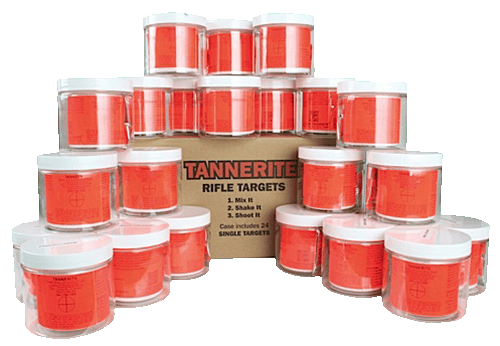 Tannerite 12ET Entry Level  Impact Enhancement Explosion White Vapor Centerfire Rifle Firearm 0.50 lb 24 Targets