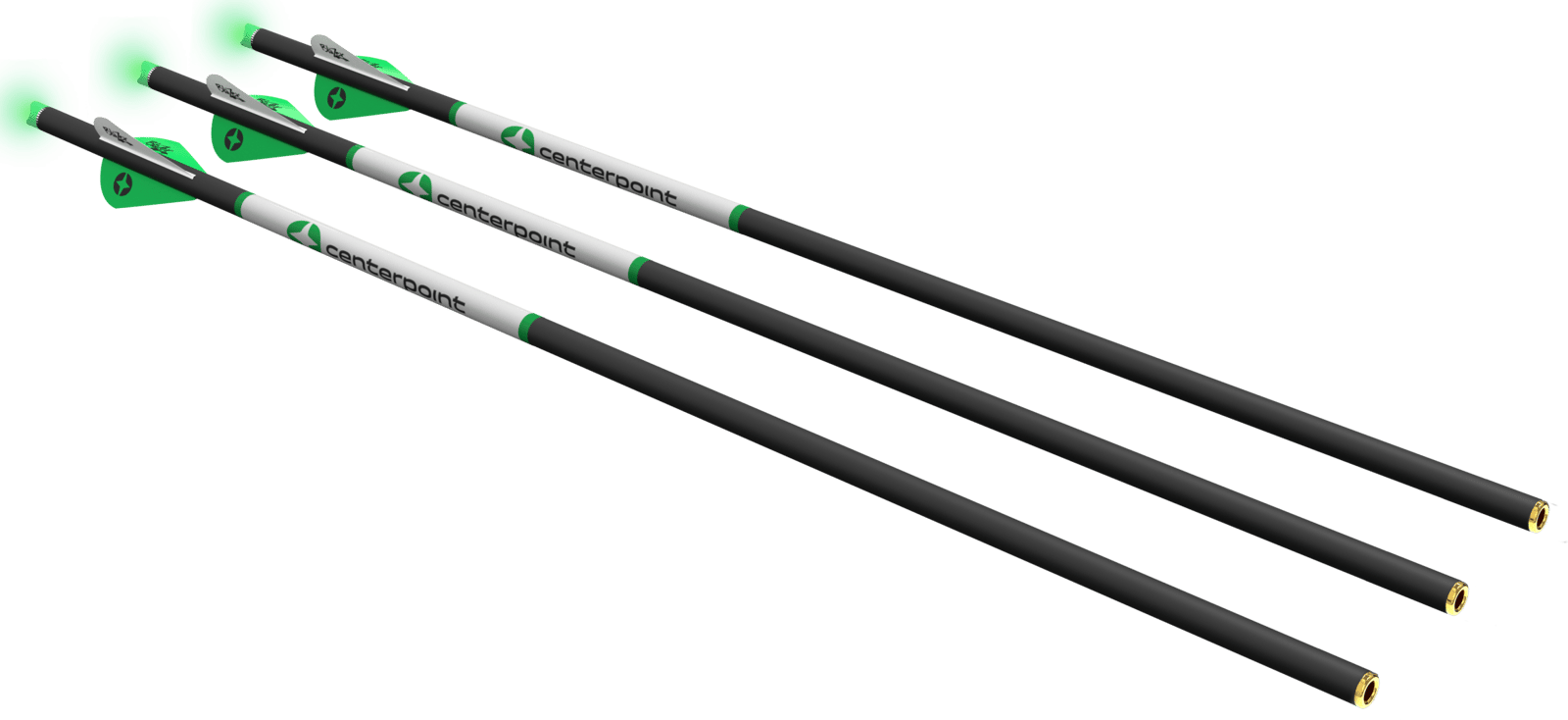 Centerpoint C1013 Crossbow Arrows 400 Grain 20" 3 Pack