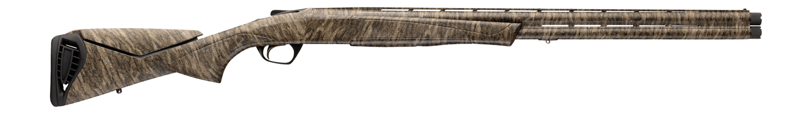 Browning 018736205 Cynergy  12 Gauge Break Open 3.50" 2rd 26" Overall Mossy Oak Bottomland Over/Under Vent Rib Barrel & Steel Receiver, Adj Comb Mossy Oak Bottomland Synthetic Stock