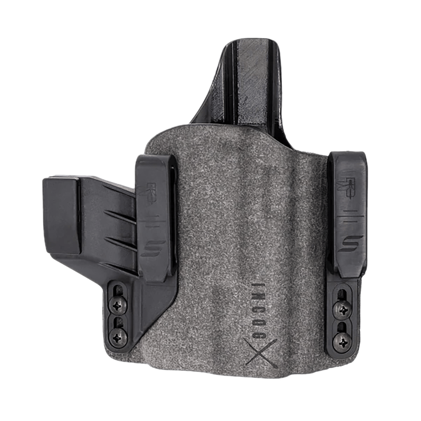Safariland INCOG0199A7CX161 Incog X  IWB Gray Cordura Fits S&W Equalizer/Shield EZ, Belt Clip Mount, Right Hand