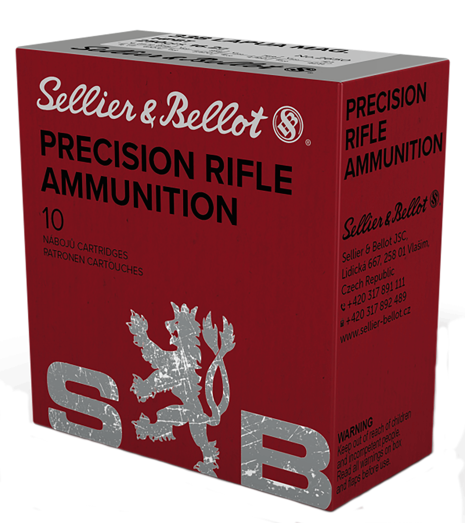 Sellier & Bellot SB338LMA Rifle  338LapuaMag 250gr Hollow Point Boat Tail 10 Per Box/10 Case