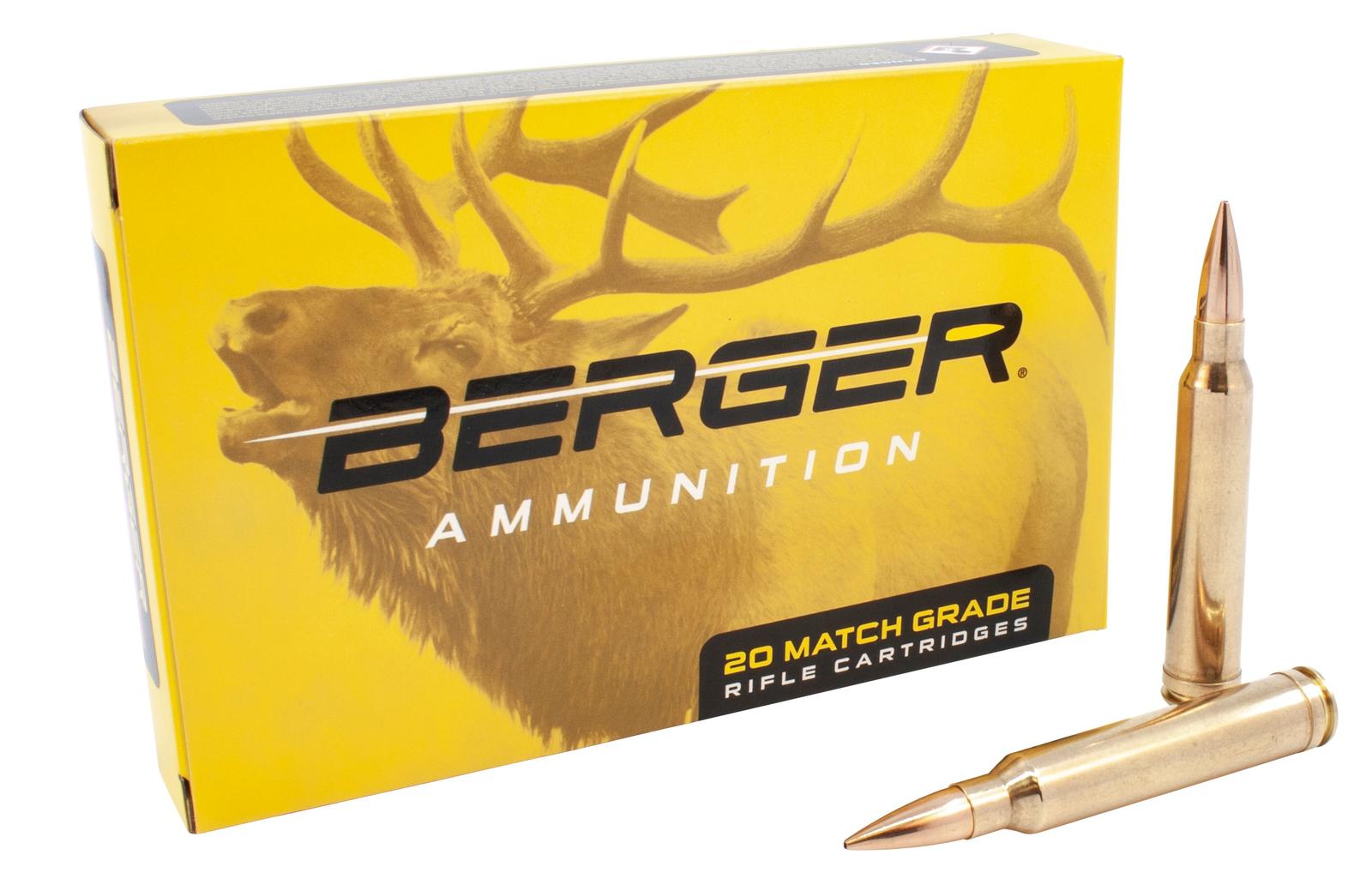 Berger Bullets 70010 Classic Hunter  300Win Mag 168gr Hybrid Boat Tail 20 Per Box/10 Case