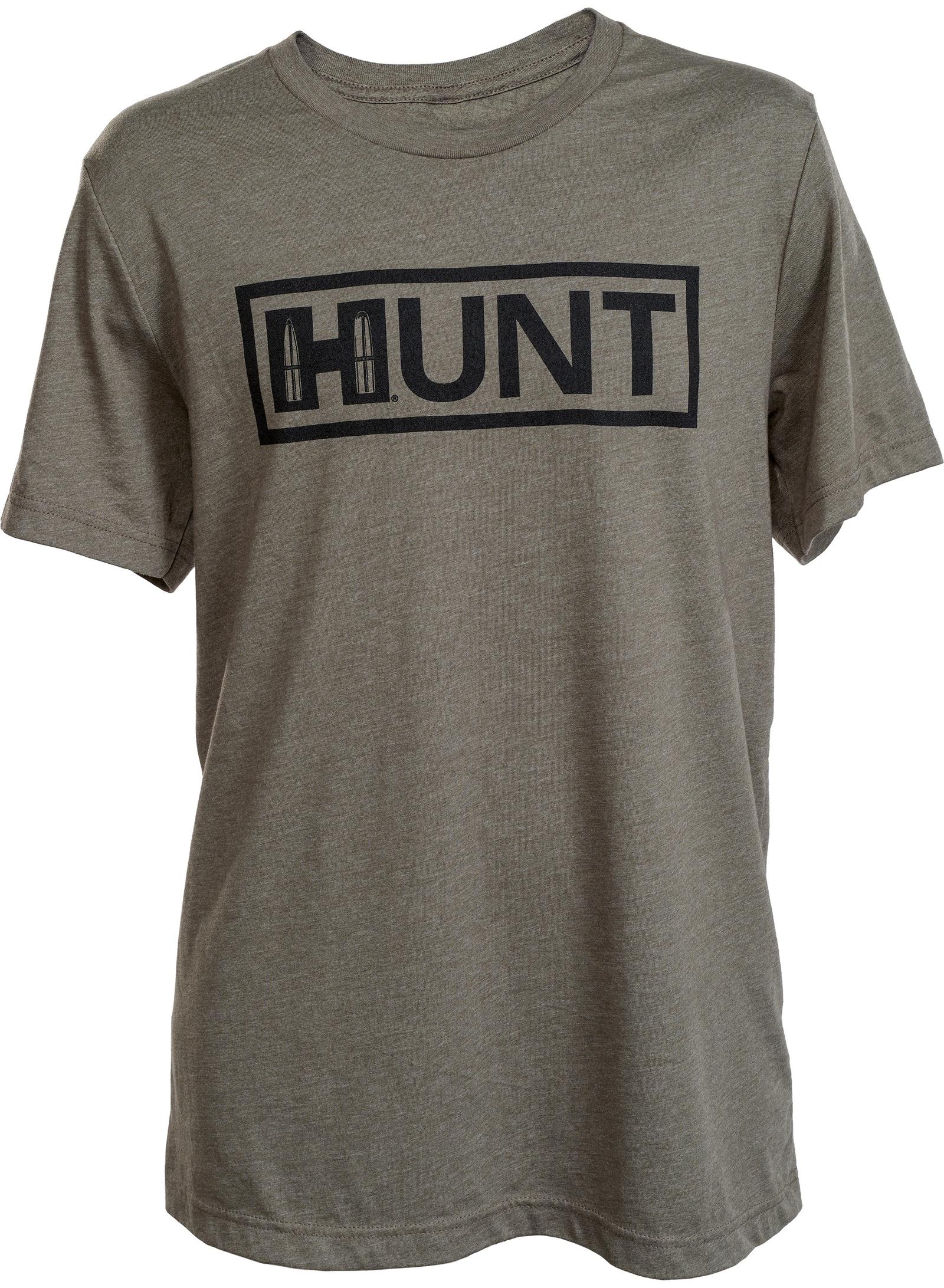 Hornady 99605XXXL Hunt T-Shirt OD Green Tri-Blend Short Sleeve 3XL