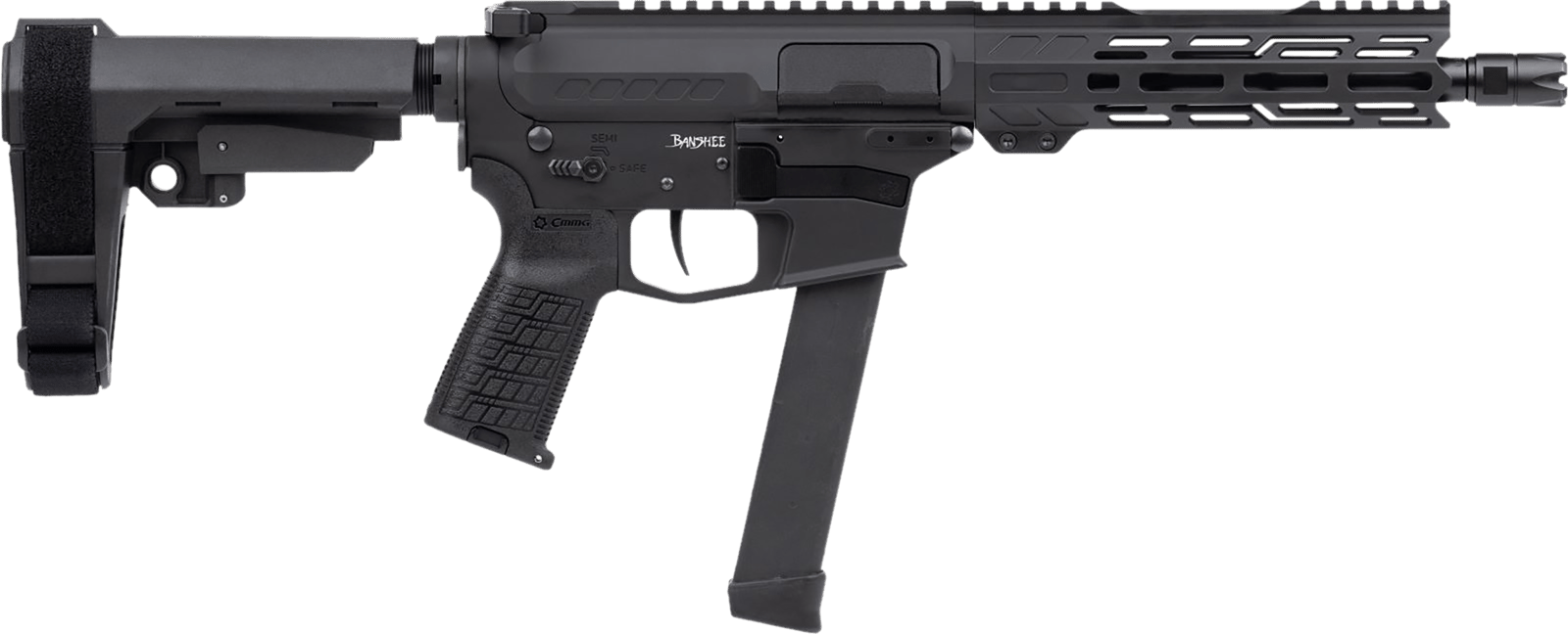 CMMG 99A520F-AB BANSHEE MKGS 9MM 8 ARMBLK