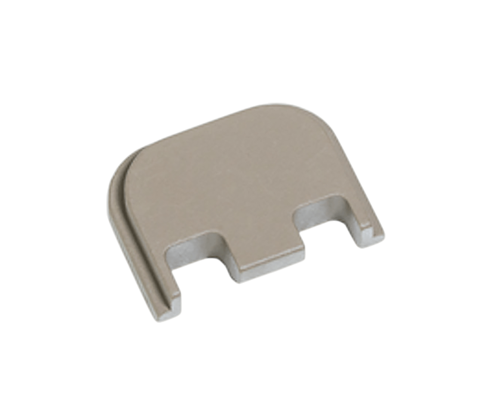Timber Creek Outdoors GLSCPFDE Glock 17/19 Slide Cover Plate Flat Dark Earth Aluminum
